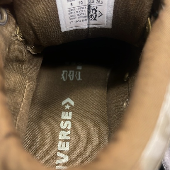 Converse CTAS Street Mid ShoesUnisex camouflage size 10 - Picture 10 of 16